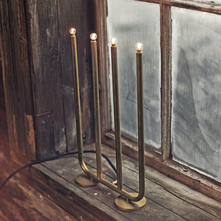 December lysepære, klar, 5W, 4-pakning e10, 3W Konsthantverk