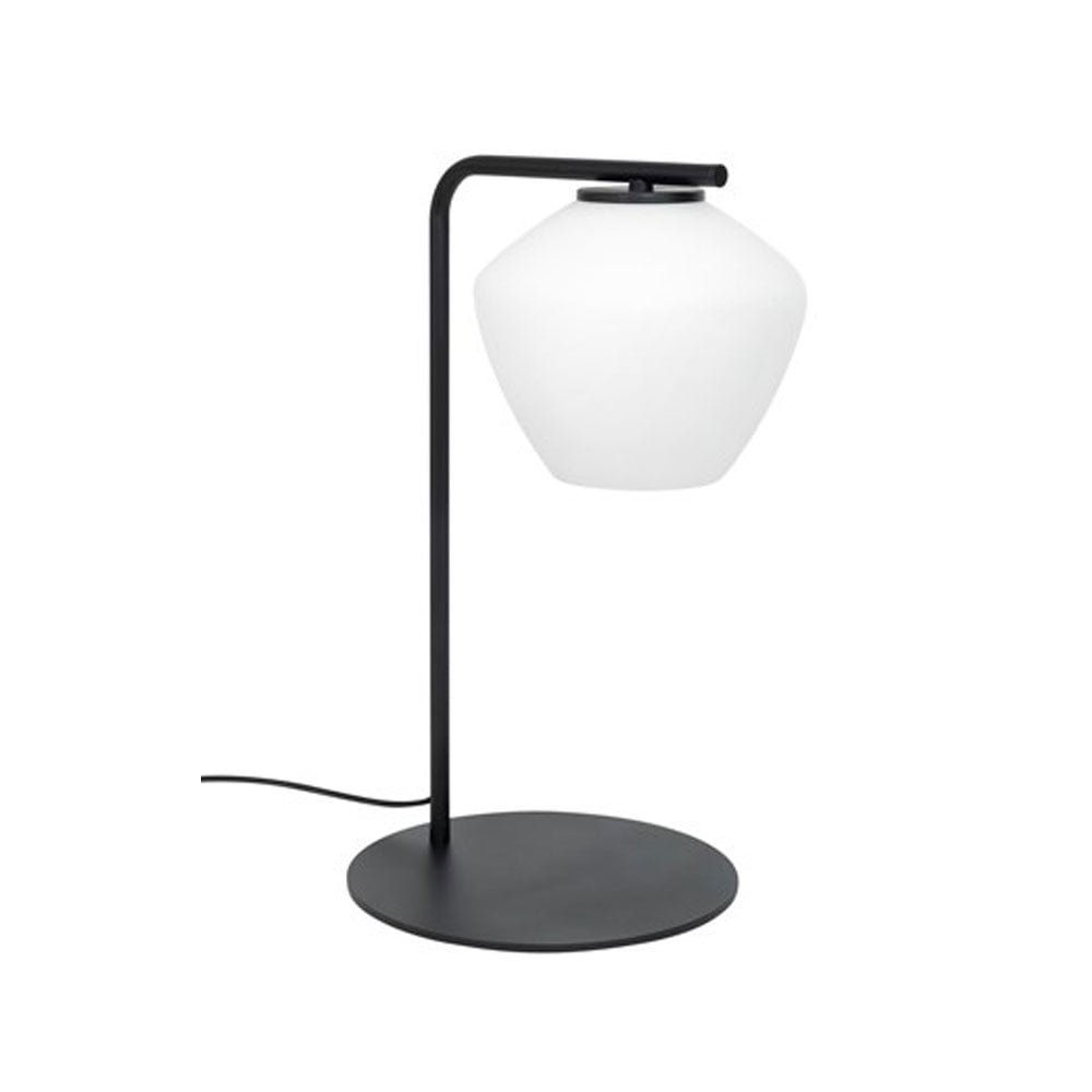 Bilde av Konsthantverk DK bordlampe sort/opal