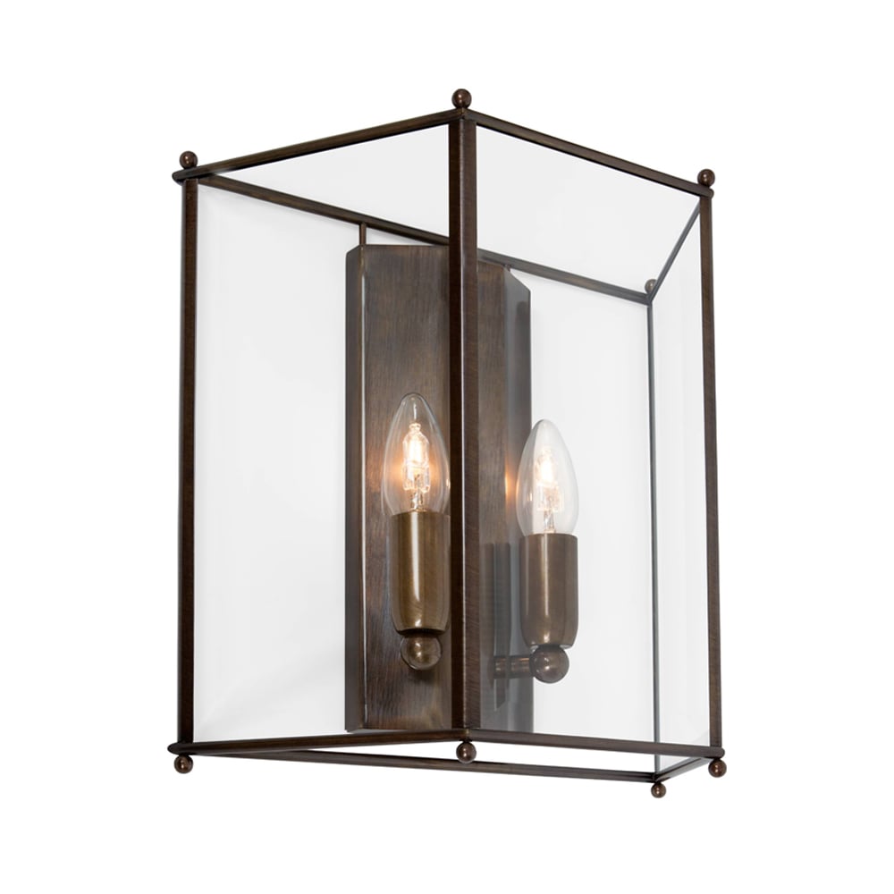 Bilde av Konsthantverk Glimminge vegglampe glass/oksid