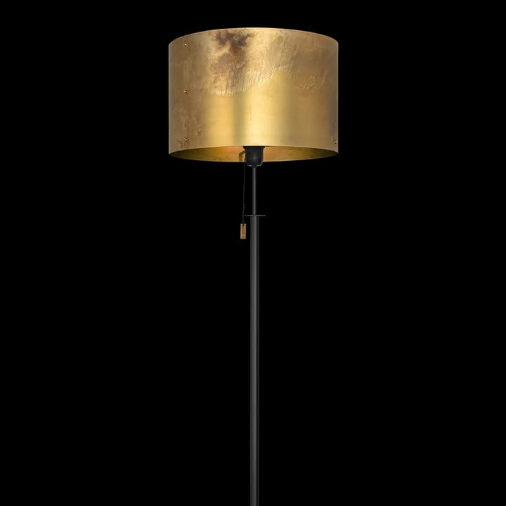 Svep gulvlampe, sort/ubehandlet messing
​ Konsthantverk