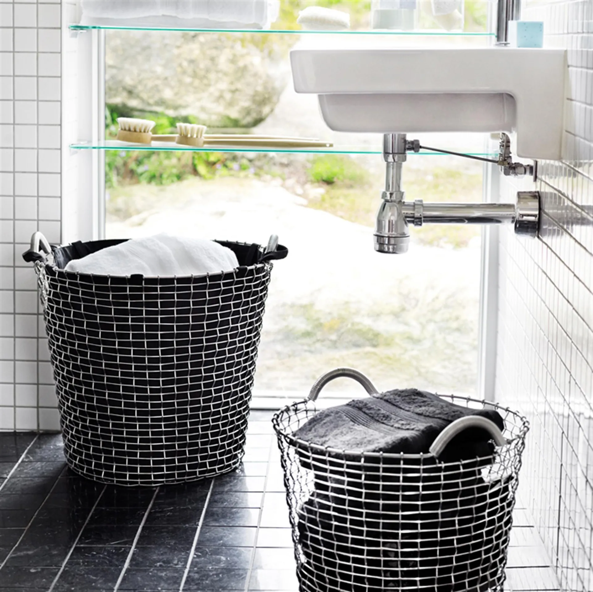 Skittentøysekk til Korbokurv, sort 65 liter KORBO