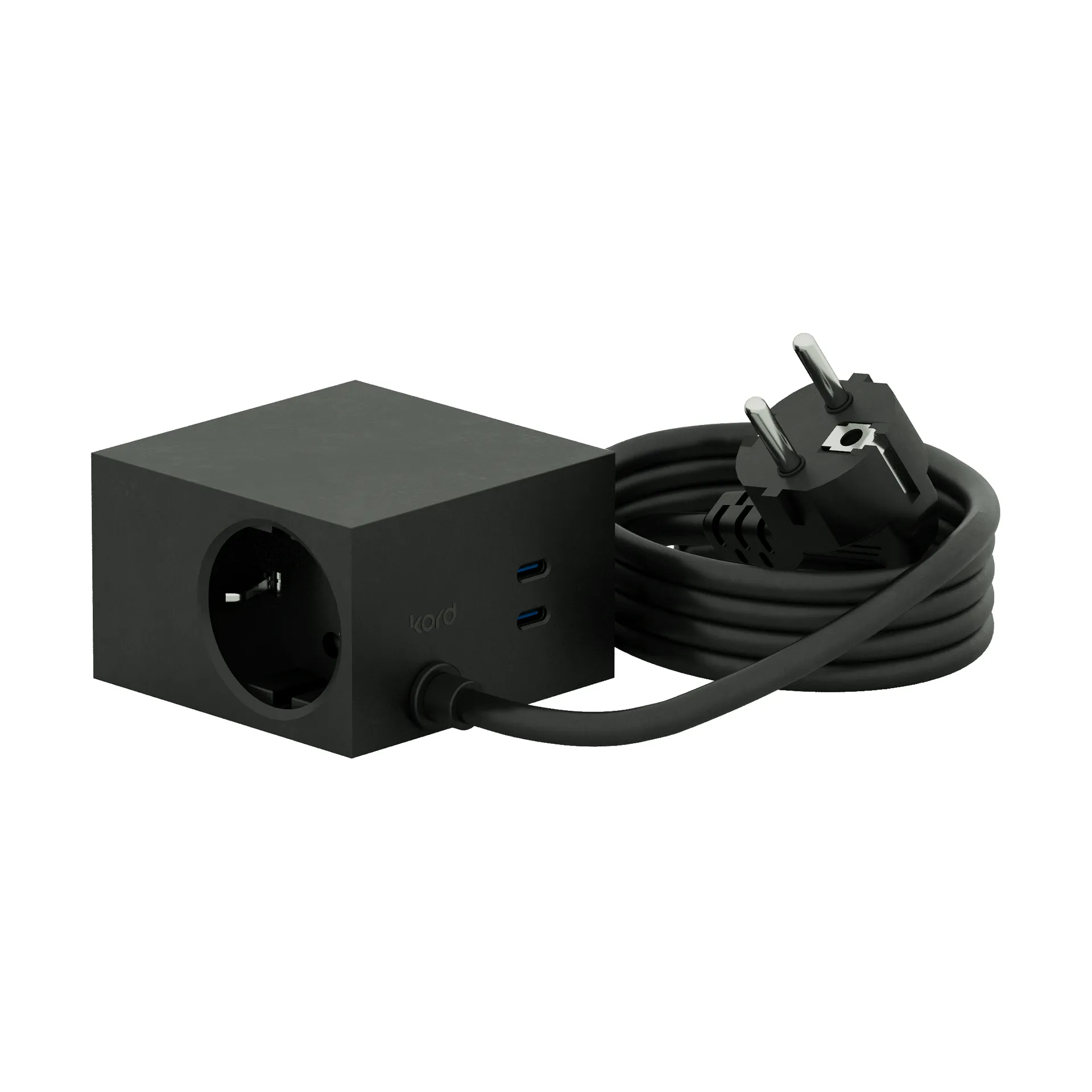 Cuboid+ grenuttak USB-C 30W 2 m, Black Kord