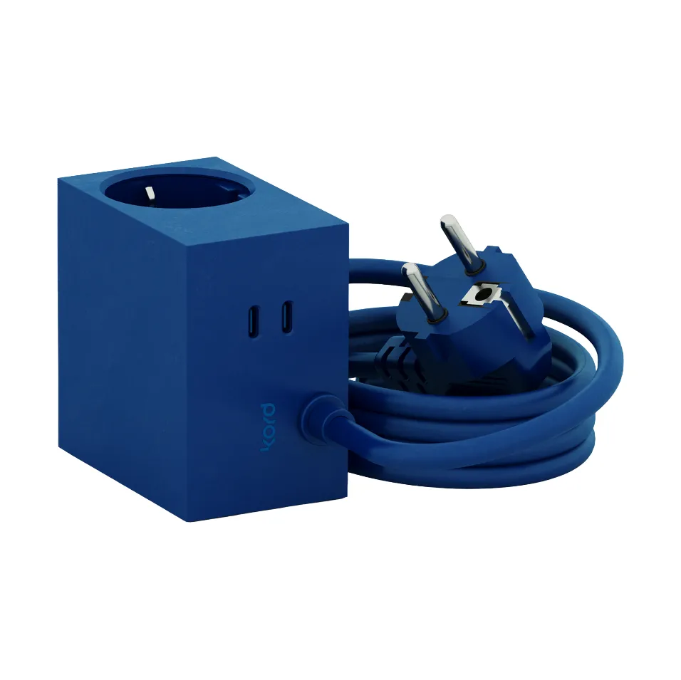 Cuboid+ grenuttak USB-C 30W 2 m, Catalina Blue Kord