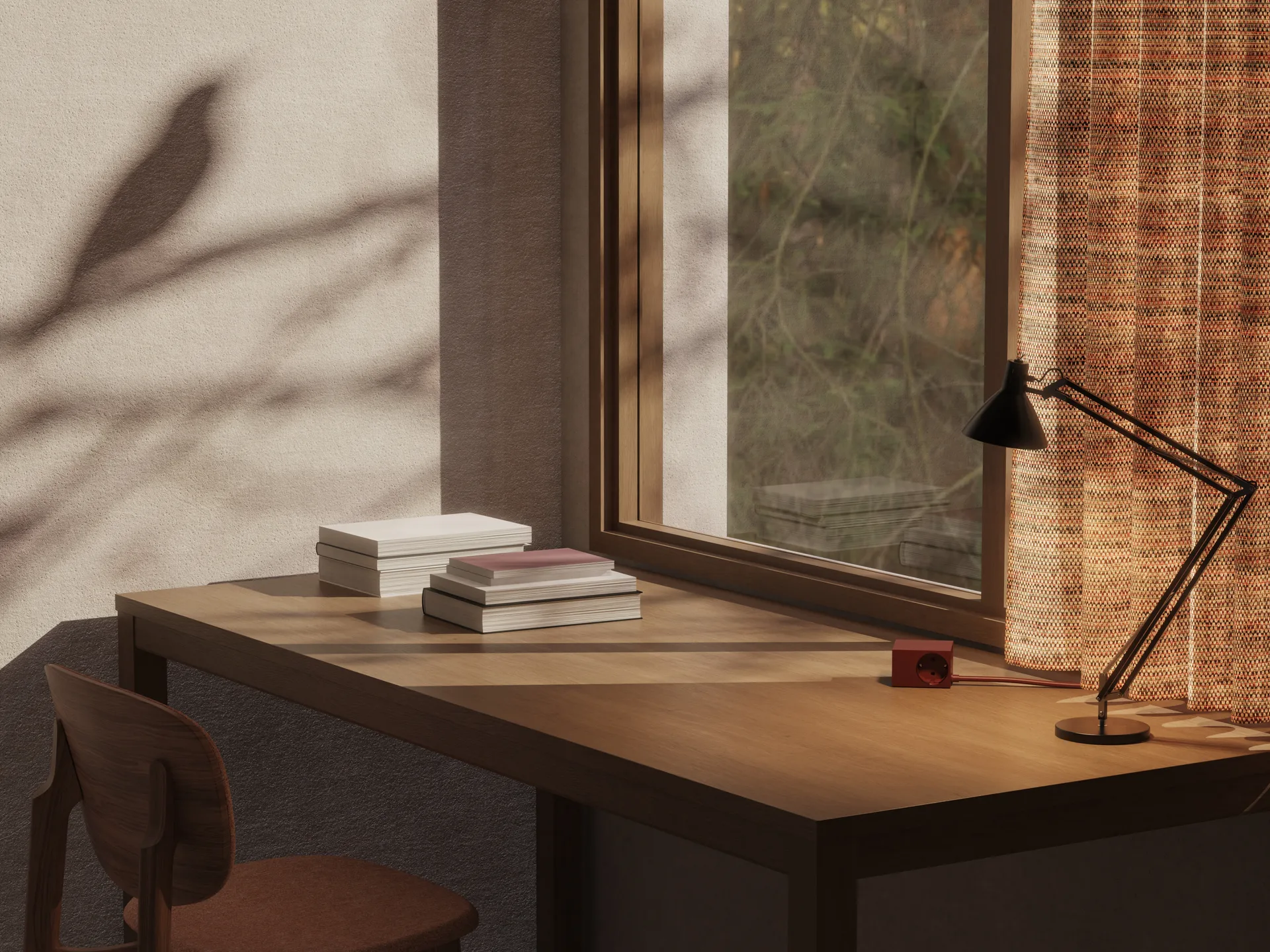 Cuboid+ grenuttak USB-C 30W 2 m, Fired Brick Kord