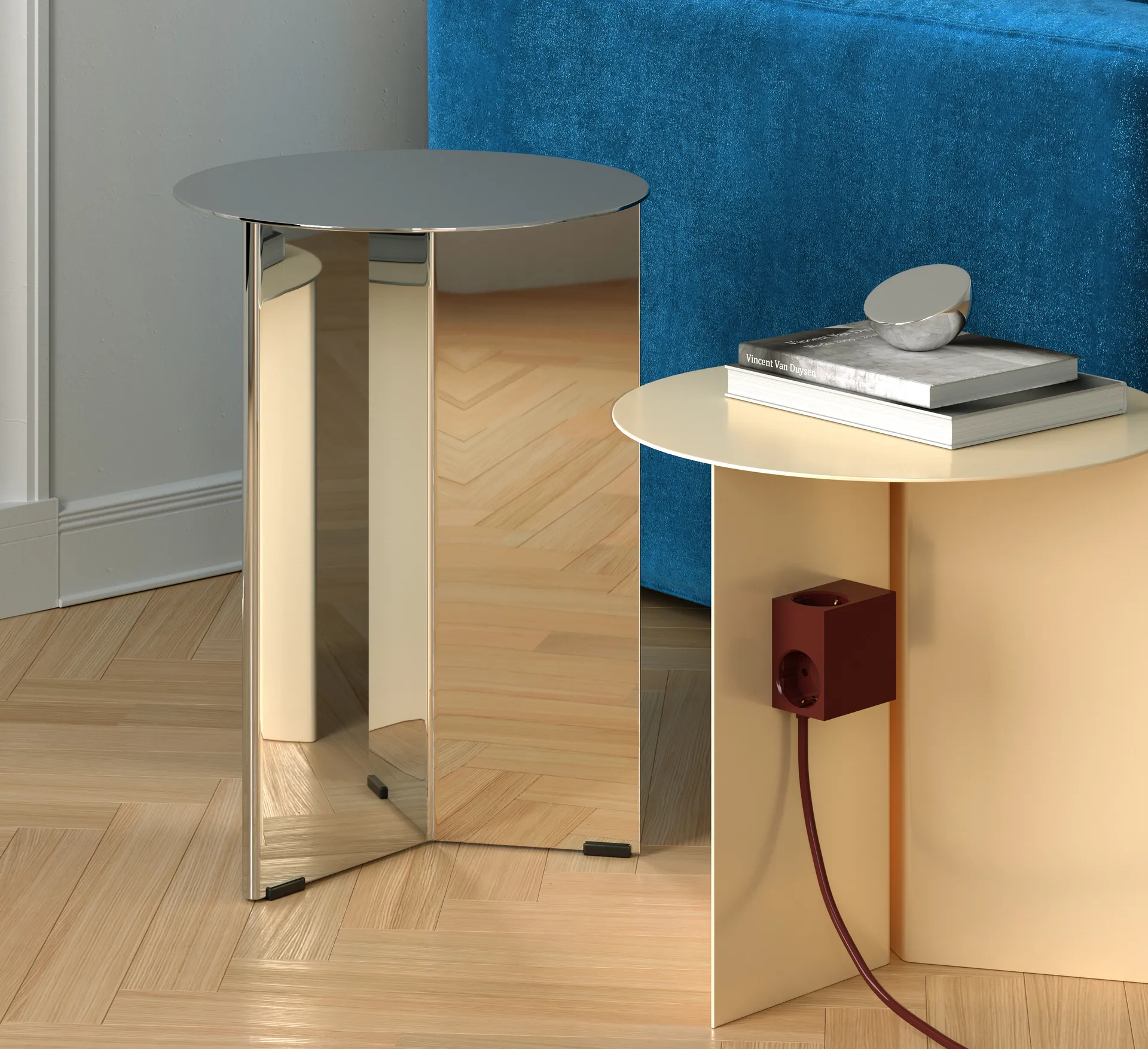 Cuboid+ grenuttak USB-C 30W 2 m, Fired Brick Kord