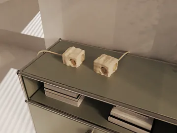 Cumulus+ etui-deksel til Cuboid+ grenuttak - Beige - Kord