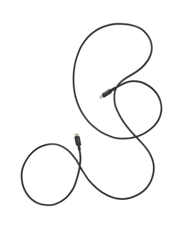 Kord USB-C til USB-C ladekabel 1,8 m - Black - Kord