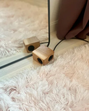 Kord x Bark woodencase-deksel til Cuboid+ grenuttak - Bark - Kord
