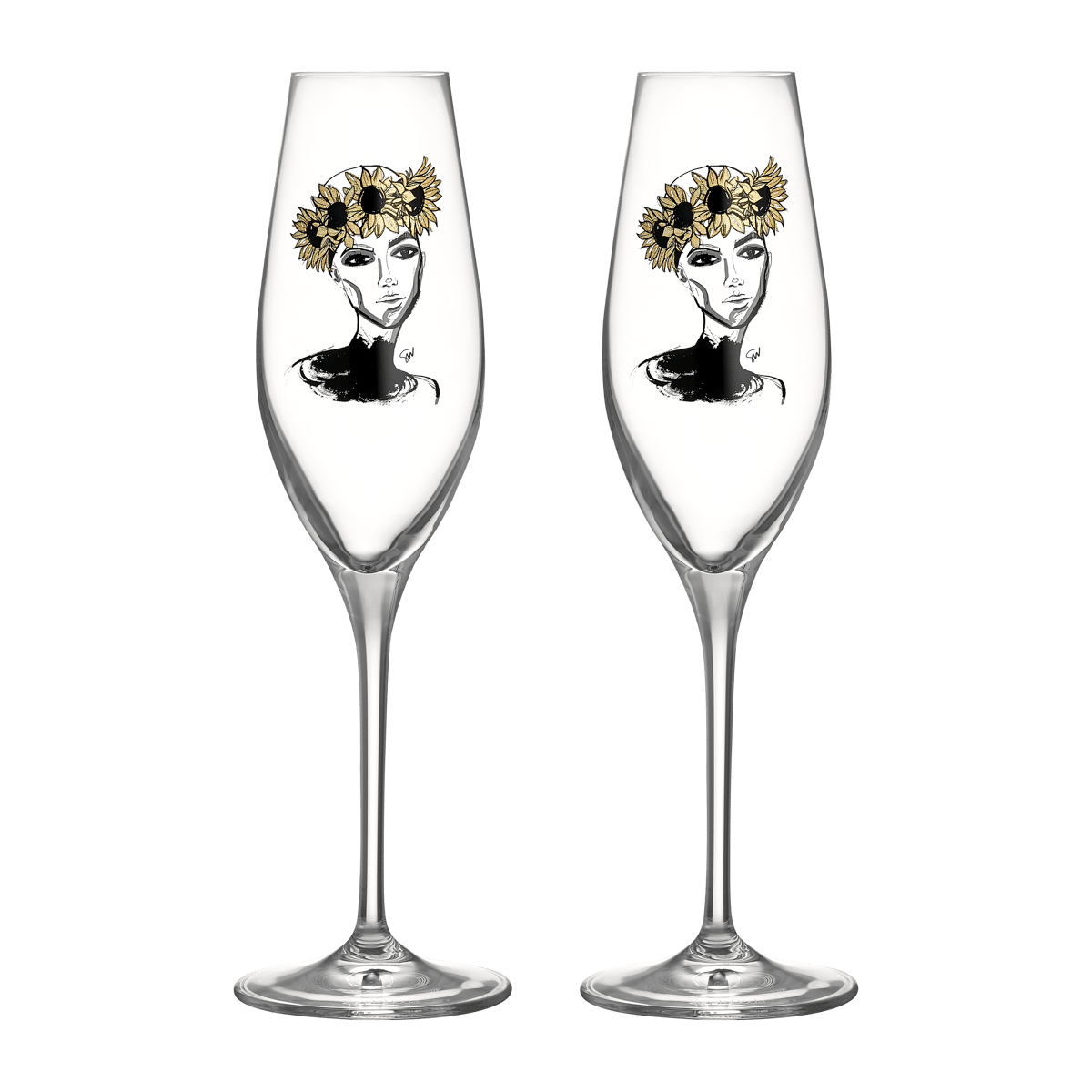 Kosta Boda - All about you celebrate champagneglass 2 stk