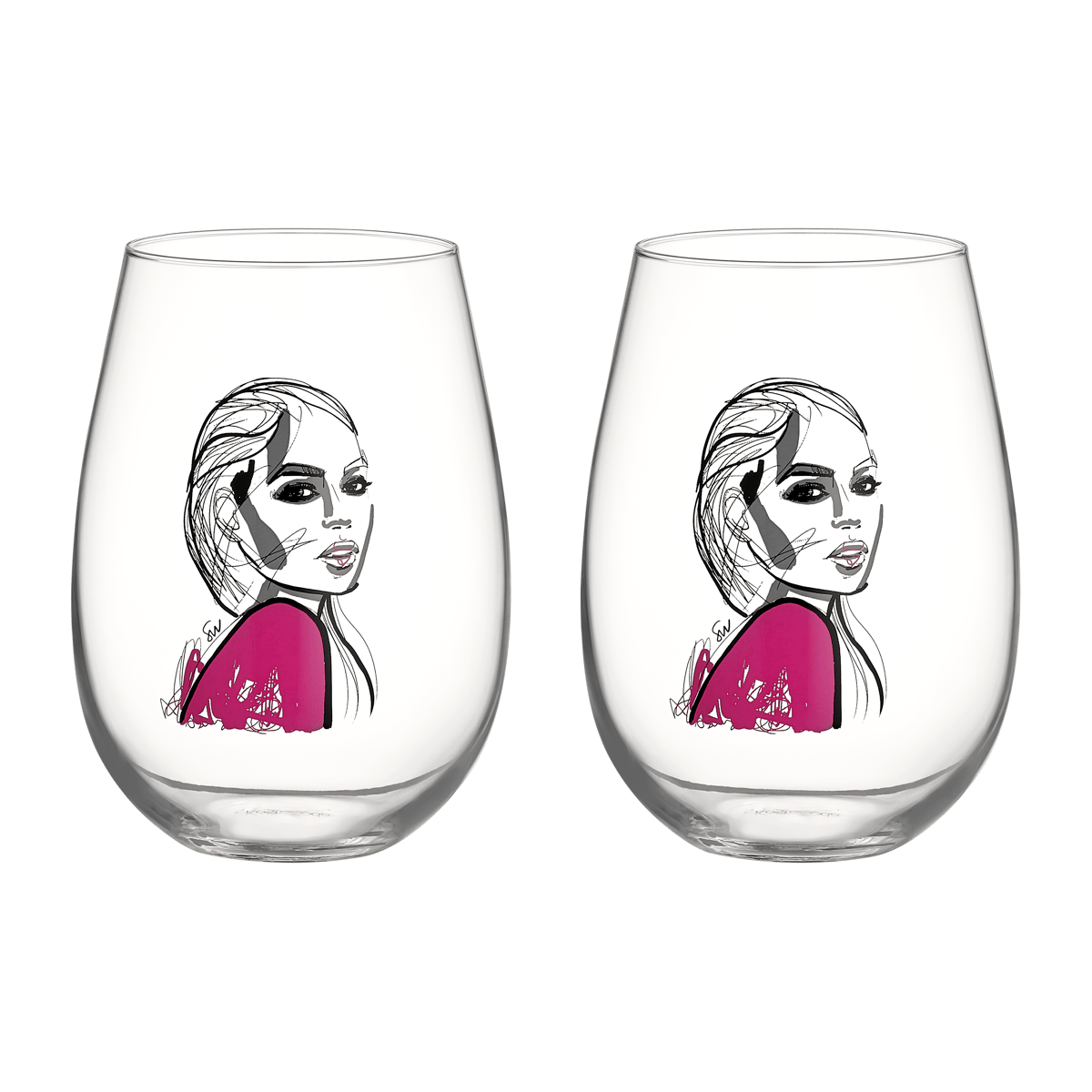 Kosta Boda All about you glass 57 cl 2-pakk Next to you