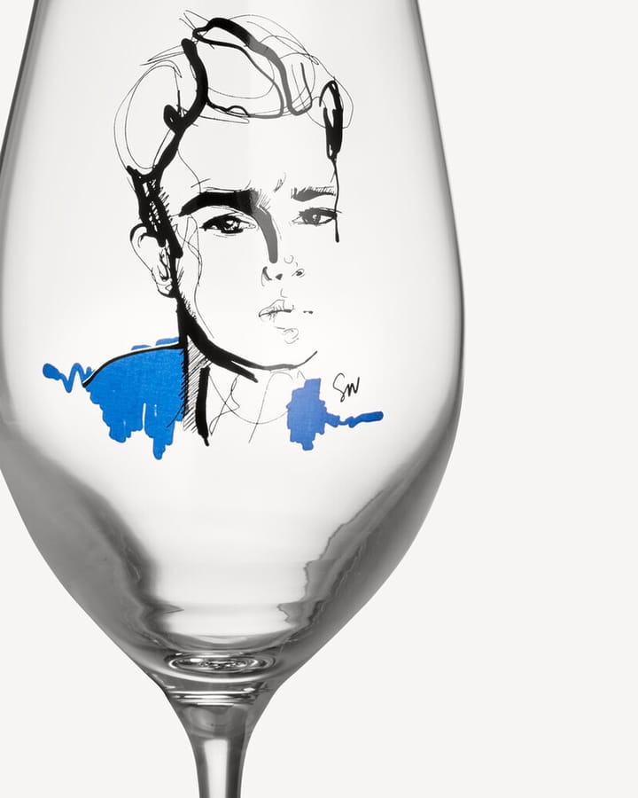 All about you ølglass 40 cl 2-pk - Celebrate him - Kosta Boda