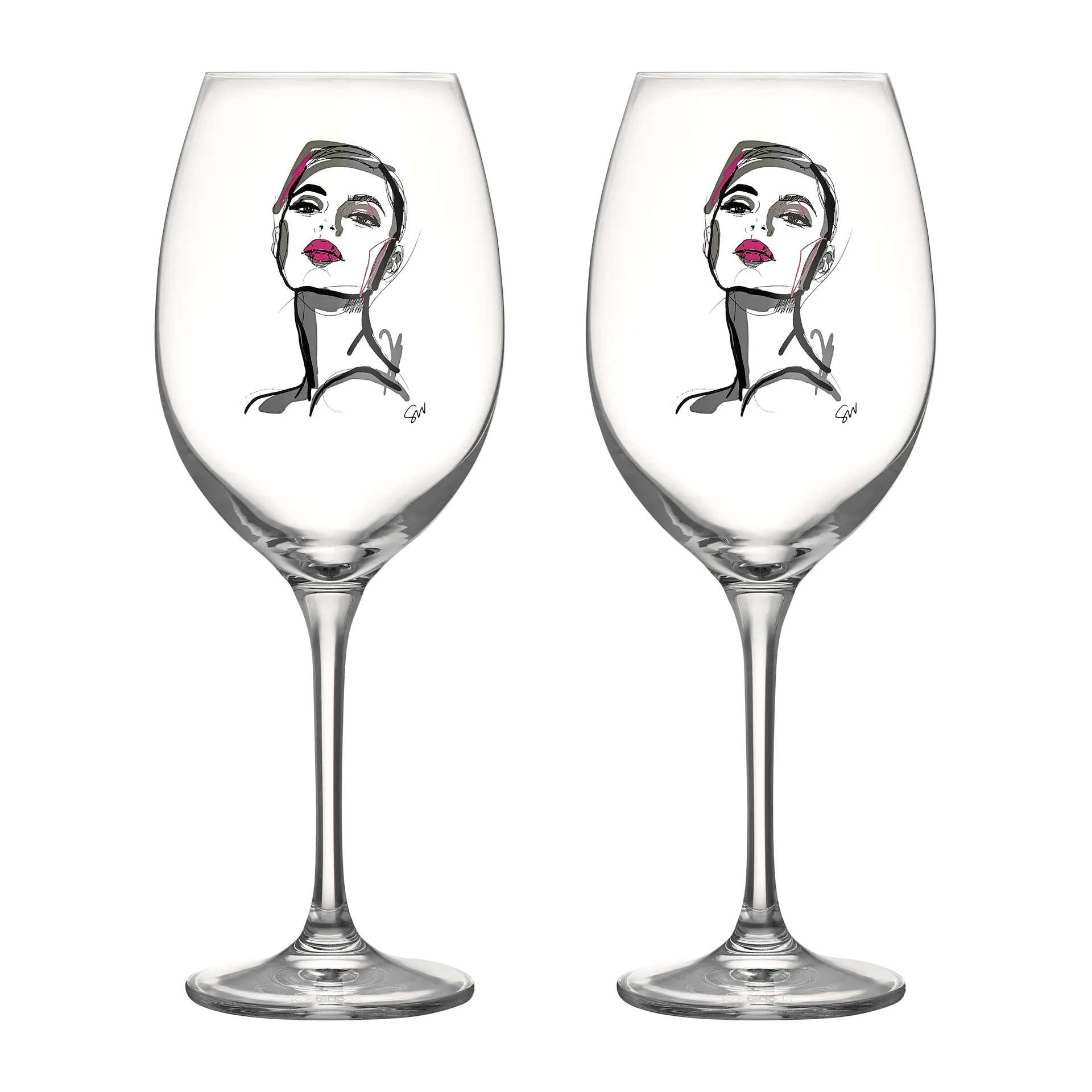 All about you vinglass 52 cl 2-stk., Hold you Kosta Boda