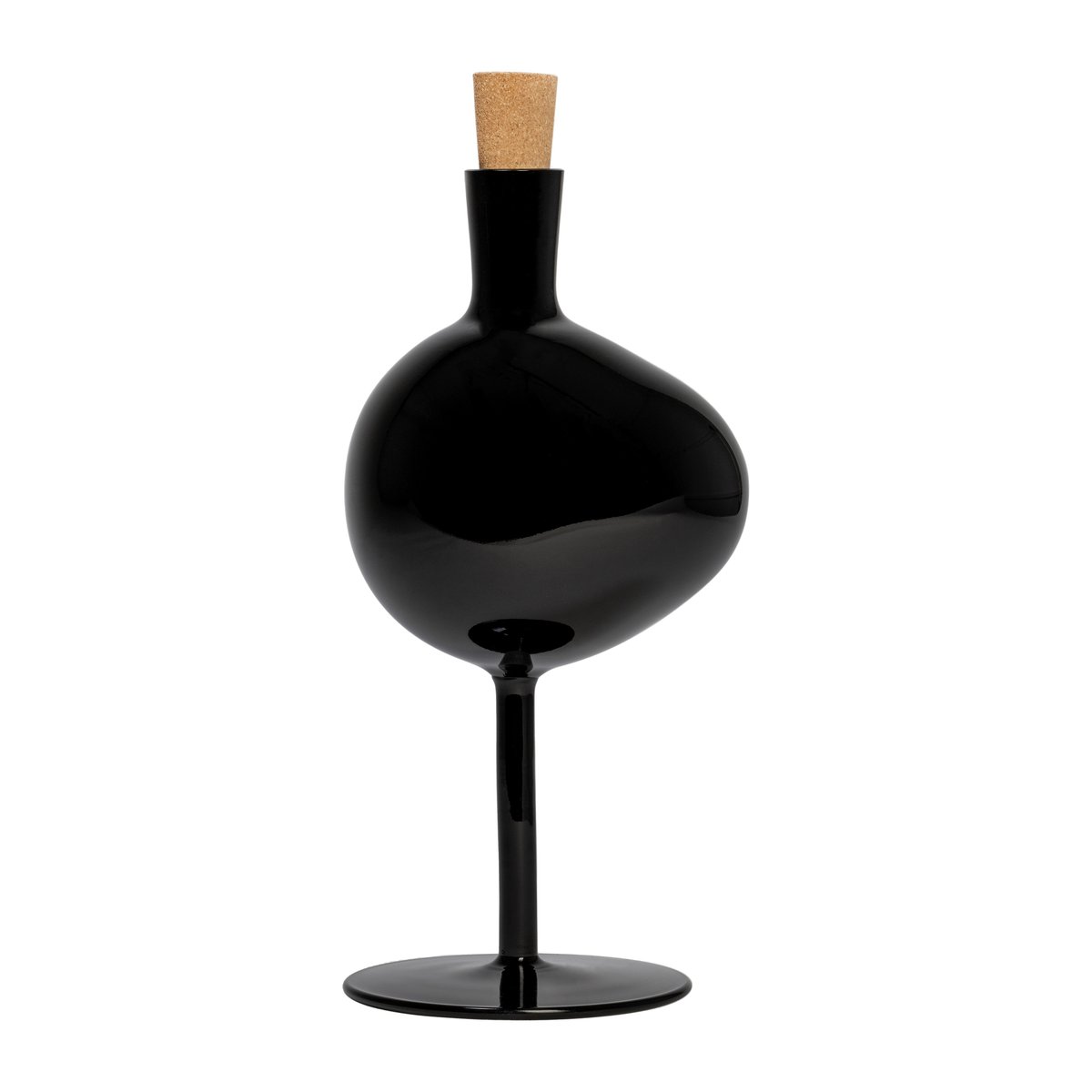 Kosta Boda - Bod Black 306 mm - Pyntegjenstander - Matti Klenell,Simon Klenell - Svart