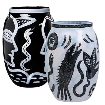 Caramba vase - hvit - Kosta Boda