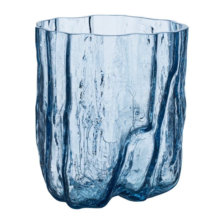 Crackle vase 270 mm - Sirkulært glass - Kosta Boda