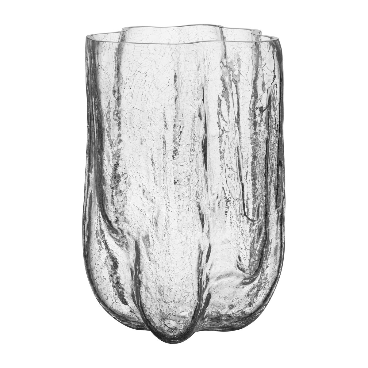 Bilde av Kosta Boda Crackle vase 370 mm Klar