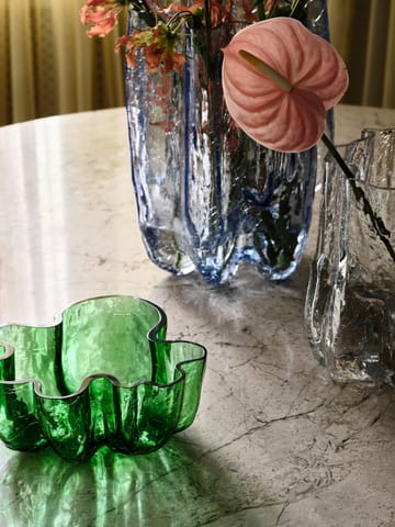 Crackle vase 370 mm - Sirkulært glass - Kosta Boda