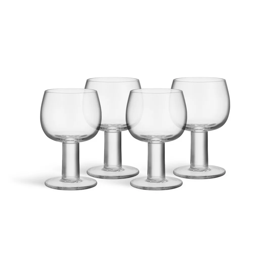 Fars glass, Klar, 4-pak Kosta Boda