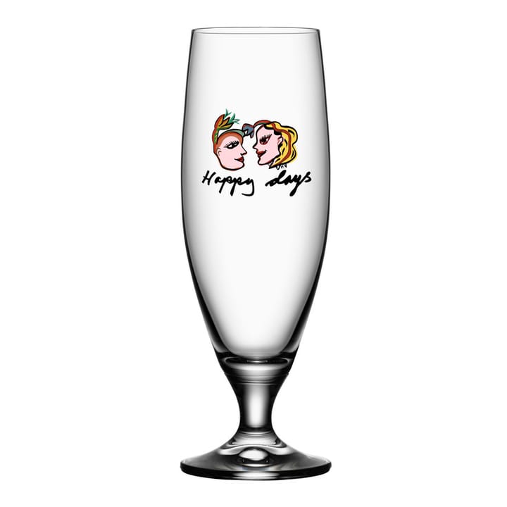 Friendship glass 50 cl - happy days - Kosta Boda