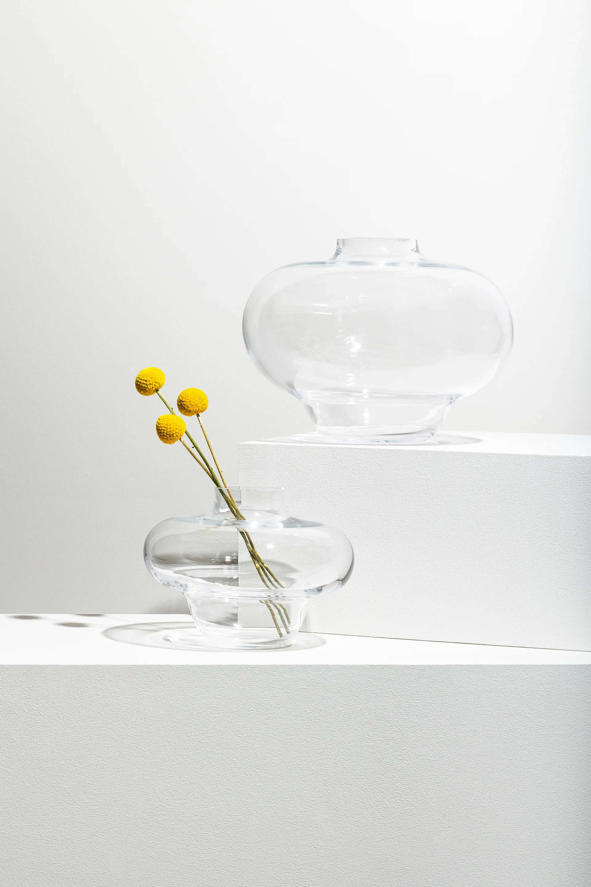 Kappa vase 210 mm, Klar Kosta Boda