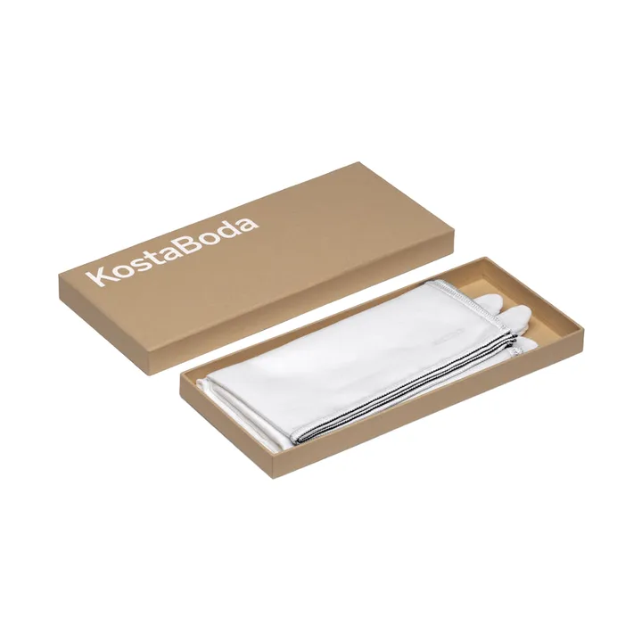 Kosta Boda glass care set box - Hvit, small - Kosta Boda