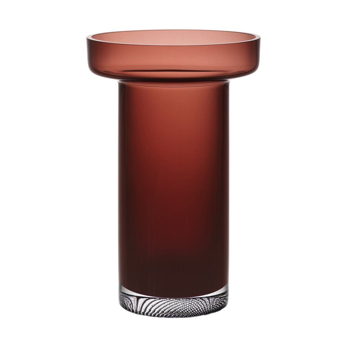 Bilde av Kosta Boda Limelight Rose vase 23 cm Caramel