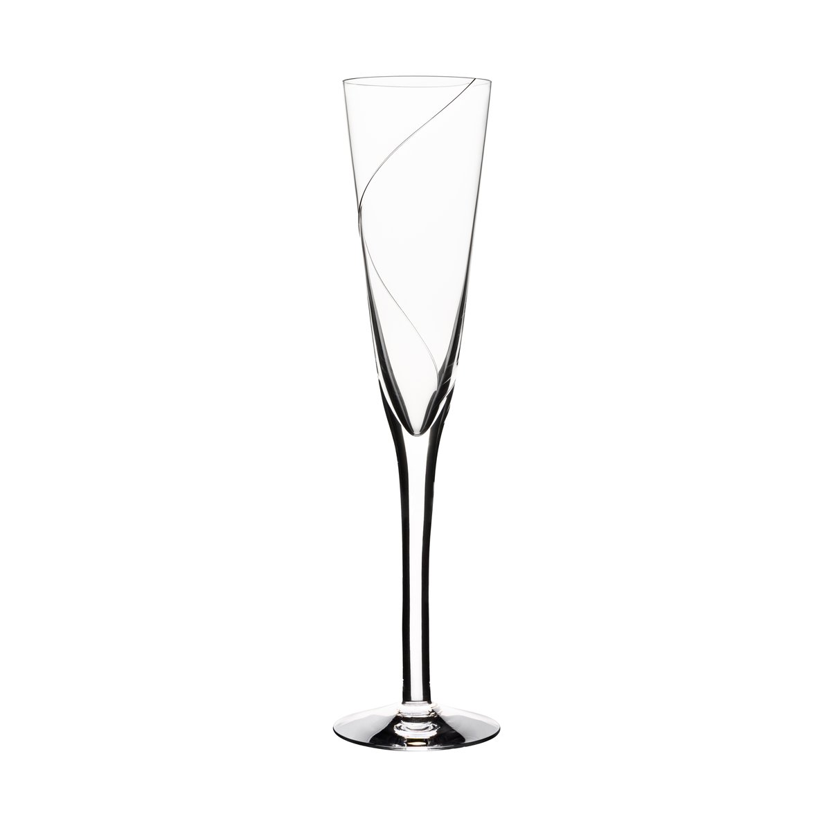 Kosta Boda Line champagneglass 15 cl Klar | Skandinavisk Design | Champagneglass | Gjennomsiktig