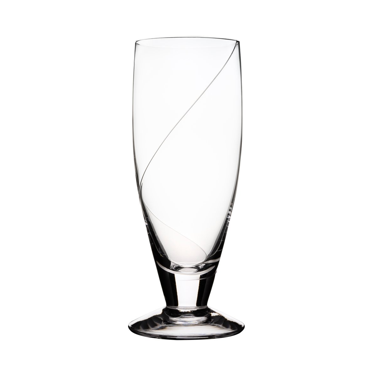 Kosta Boda Line lglass 50 cl Klar | Skandinavisk Design | Ølglass | Gjennomsiktig