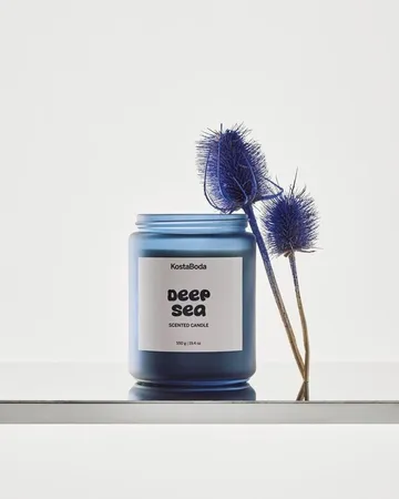 Mind duftlys - Deep Sea, 550 g - Kosta Boda