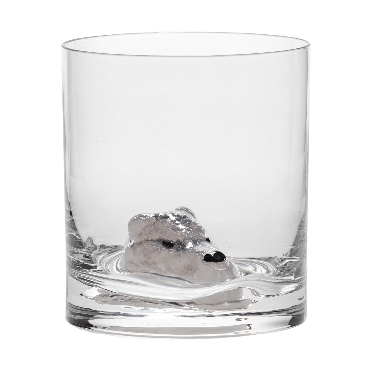 Kosta Boda - New Friends Tumbler - Arctic Fox, 46 cl - Drinkglass - Ernst Billgren - Gjennomsiktig