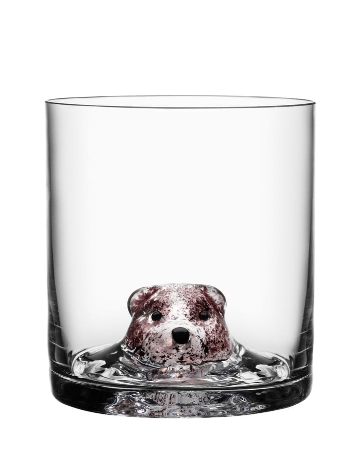 New Friends glas 46 cl - glass bjørn - Kosta Boda
