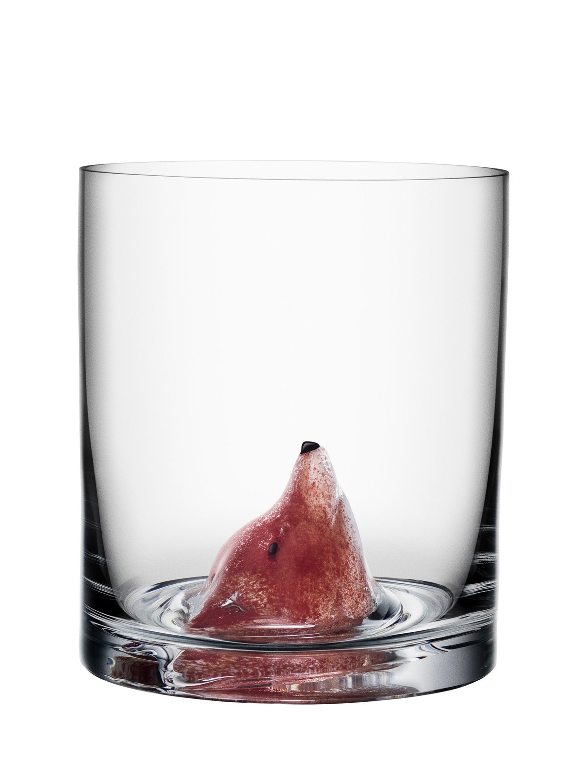 Kosta Boda New Friends glas 46 cl Rev | Skandinavisk Design | Vannglass | Gjennomsiktig