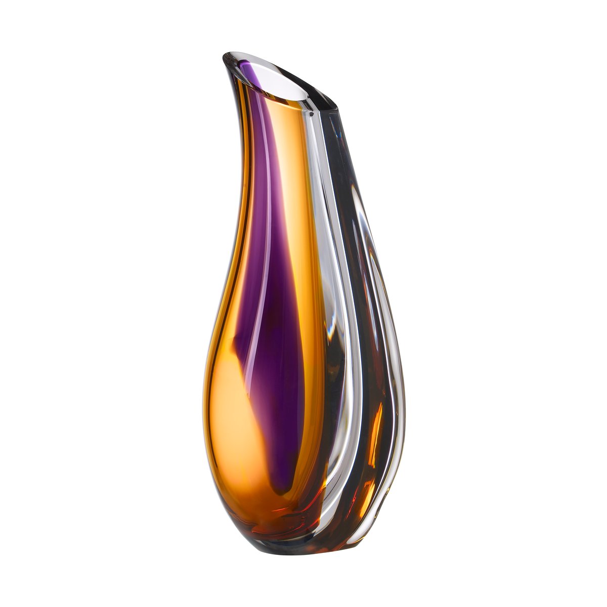 Bilde av Kosta Boda Orchid vase 370 mm Lilla-rav