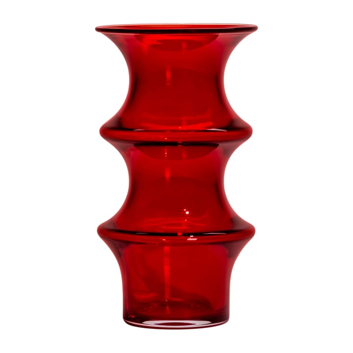 Pagod vase 25,5 cm - Rød - Kosta Boda