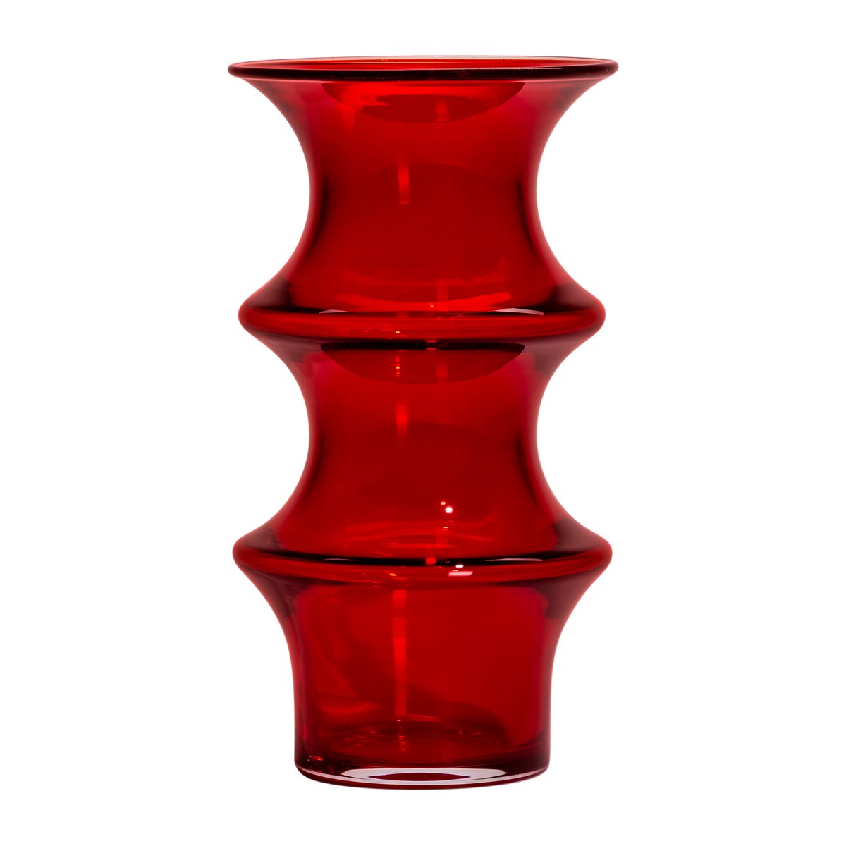 Bilde av Kosta Boda Pagod vase 255 cm Rød
