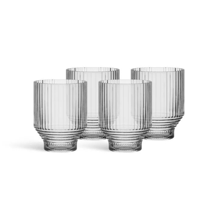 Pavilion Lowballglas - Klar, 30 cl, 4-pakning - Kosta Boda