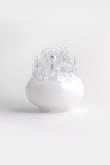 Polar lysholder 200 mm - Hvit - Kosta Boda