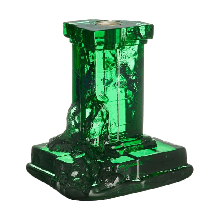 Rocky Baroque lysestake 150 mm - Smaragd grønn - Kosta Boda