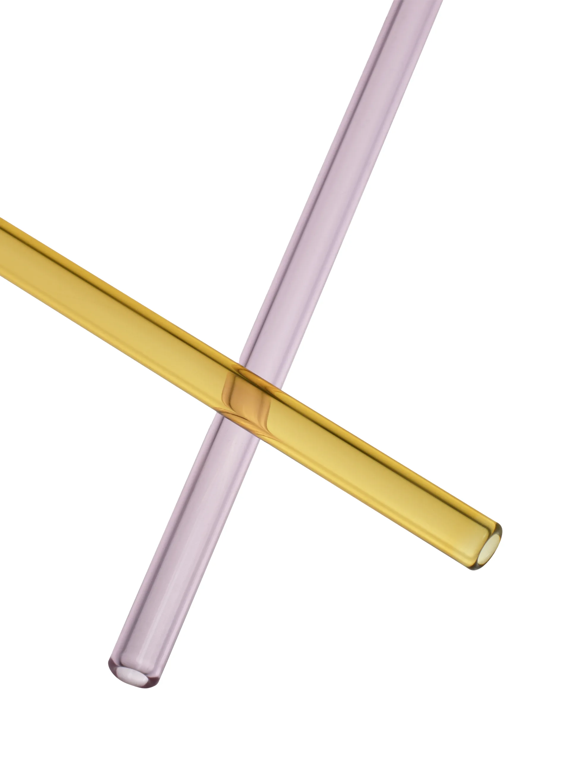 Sipsavor sugerør 200 mm 2-pk, Rosa-gul Kosta Boda