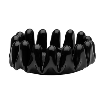 Solros bolle - Svart, 7,5 cm - Kosta Boda