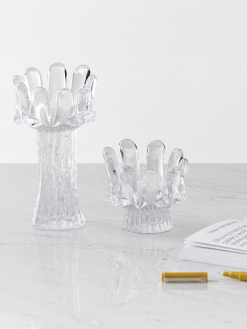 Solros lyslykt 18 cm - Klar - Kosta Boda