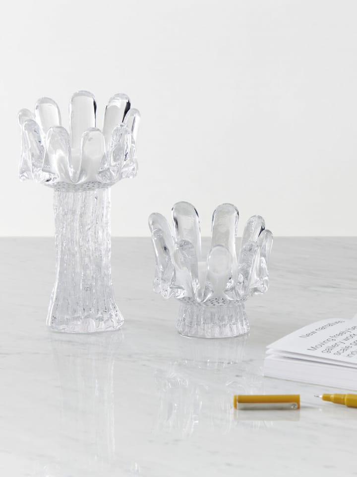 Solros lyslykt 9,2 cm, Klar Kosta Boda