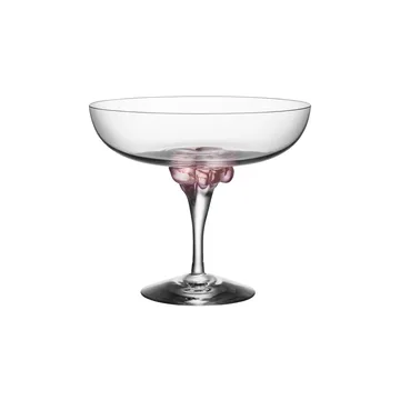 Sugar Dandy coupeglass 32 cl - Rosa - Kosta Boda
