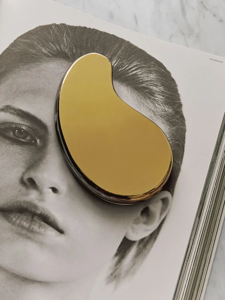 Tears of joy dekorasjonsobjekt 2 deler, Gull Kosta Boda