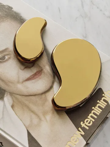 Tears of joy dekorasjonsobjekt 2 deler - Gull - Kosta Boda