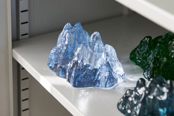 The Rock telysholder 91 mm - Ice Blue - Kosta Boda
