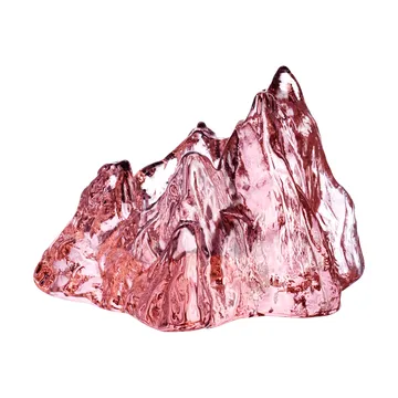 The Rock telysholder 91 mm - Rosa - Kosta Boda