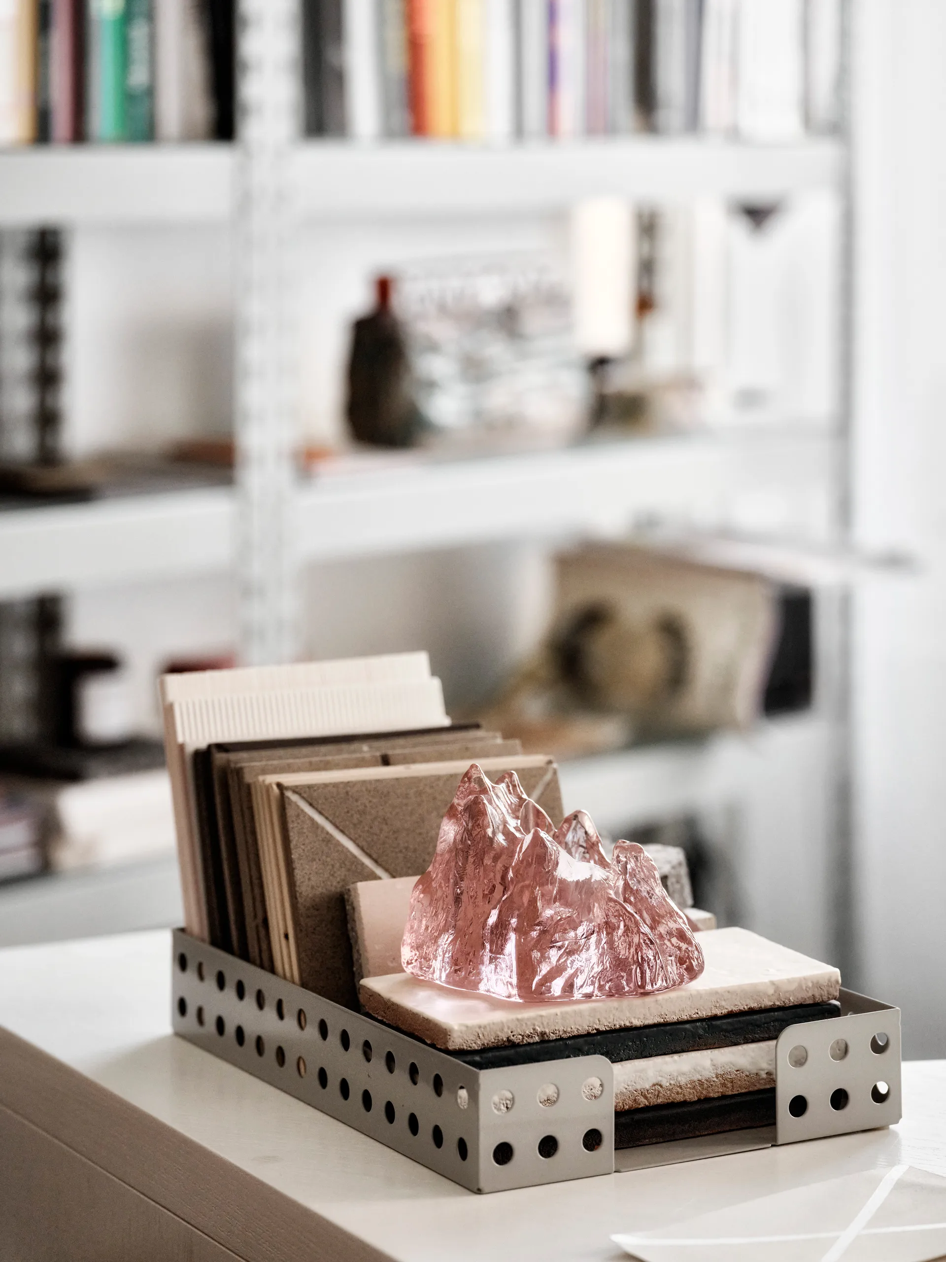 The Rock telysholder 91 mm, Rosa Kosta Boda