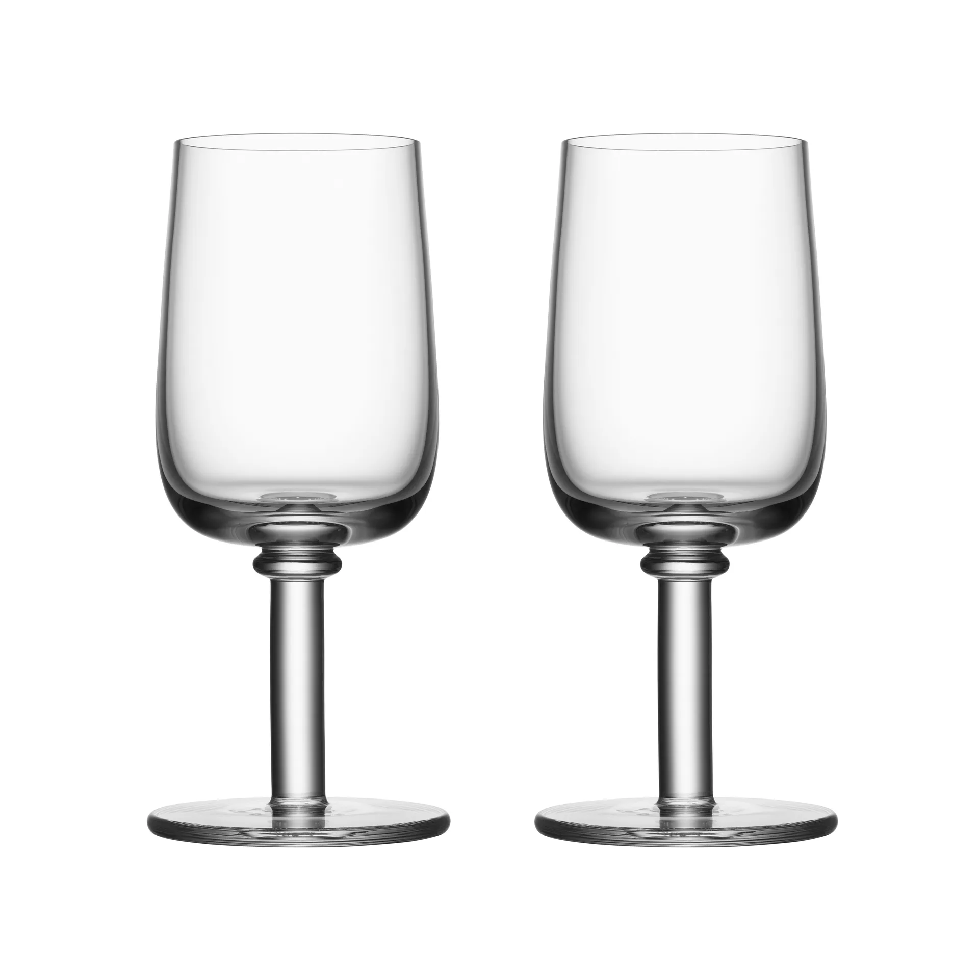 Viva glass på fot 25 cl 2-stk., Klar Kosta Boda
