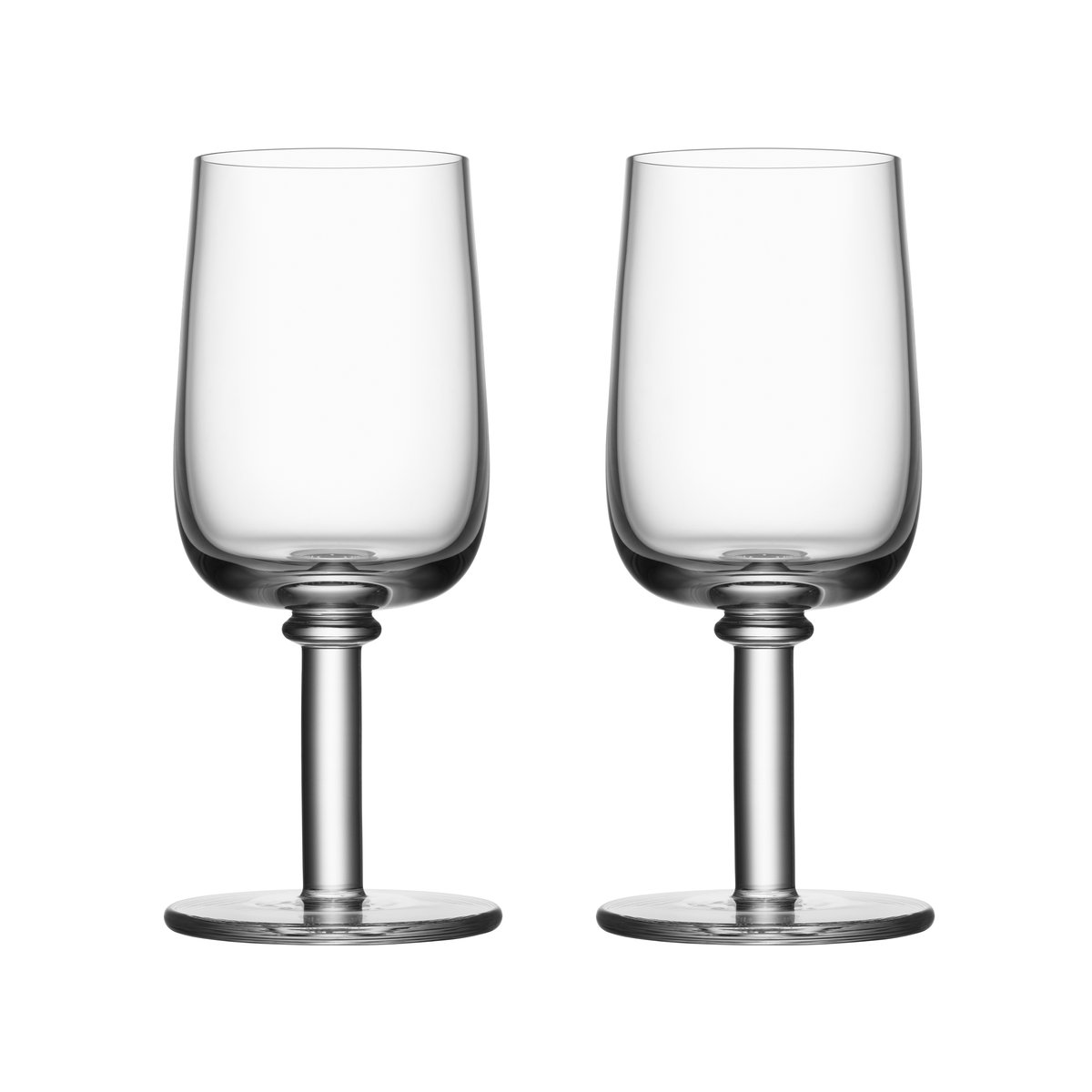 Kosta Boda - Viva Glass 25 cl - 2-Pack, 25 cl - Vinglass - Matti Klenell - Gjennomsiktig